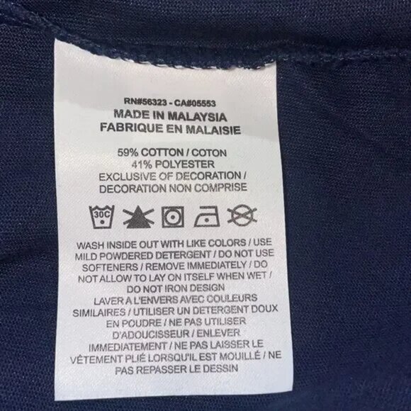 New with Tags Nike Dri Fit Cross Regionals cotton long sleeve T Women’s XS Navy - Picture 9 of 11